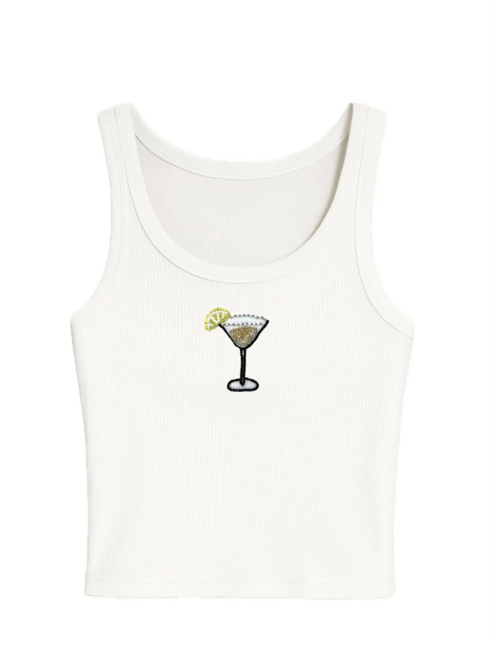 Beaded tank top